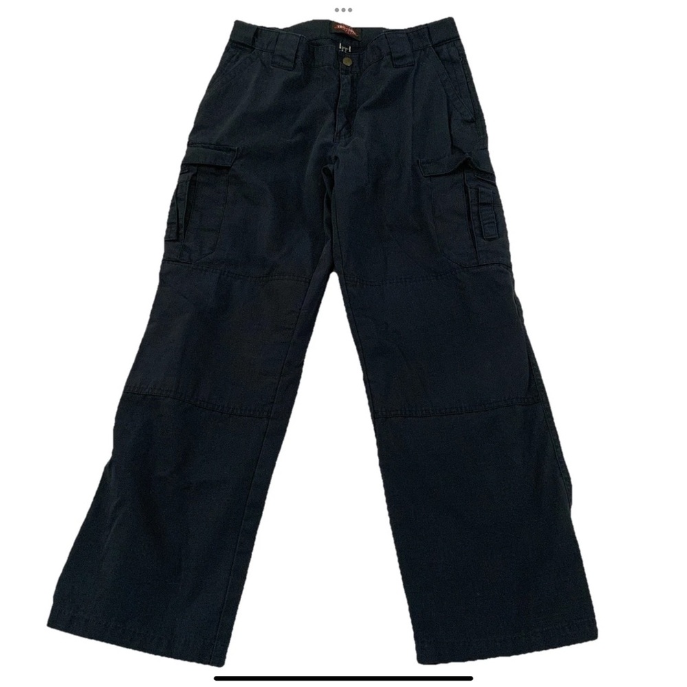 Tru-Spec Tactical Pants Women’s Sz 10 Navy Blue Cargo Ripstop Work Uniform 32x30